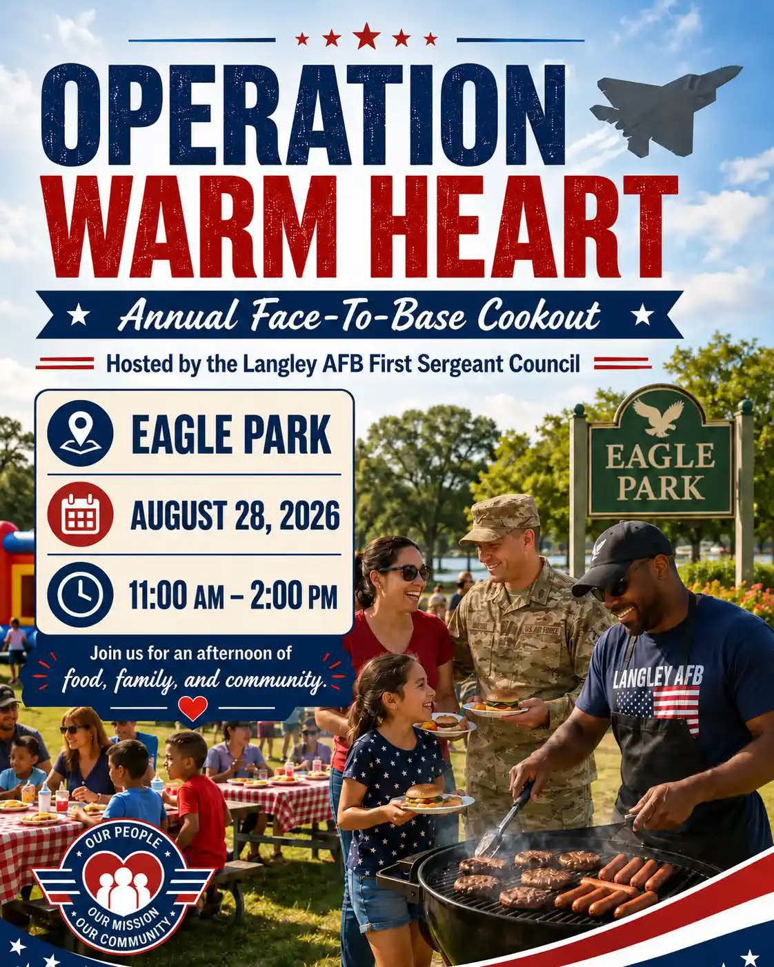 Operation Warm Heart Flyer